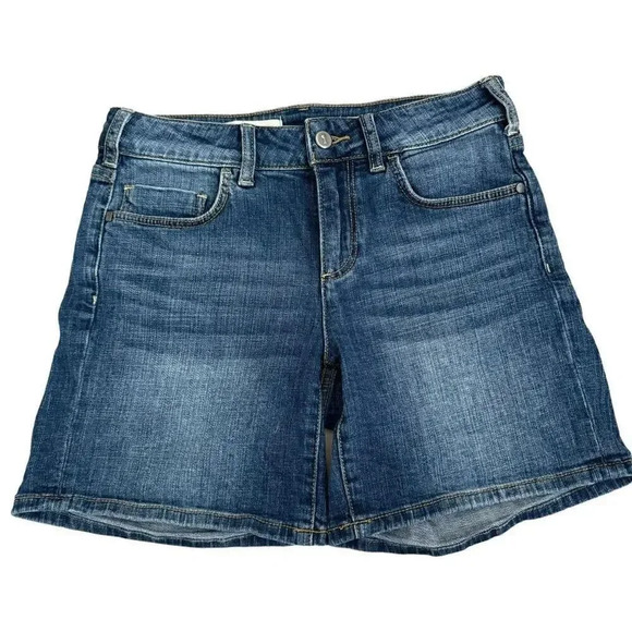 Anthropologie  Pilcro and the Letterhead Script Blue Denim Jeans SZ 26 #1990 - Picture 1 of 14